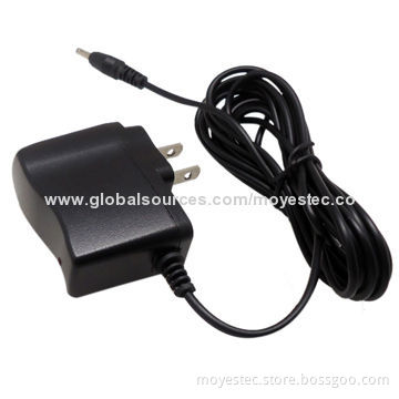 High Quality 9V/0.5A Travel Charger, 5.5x2.1mm or OEM Connector